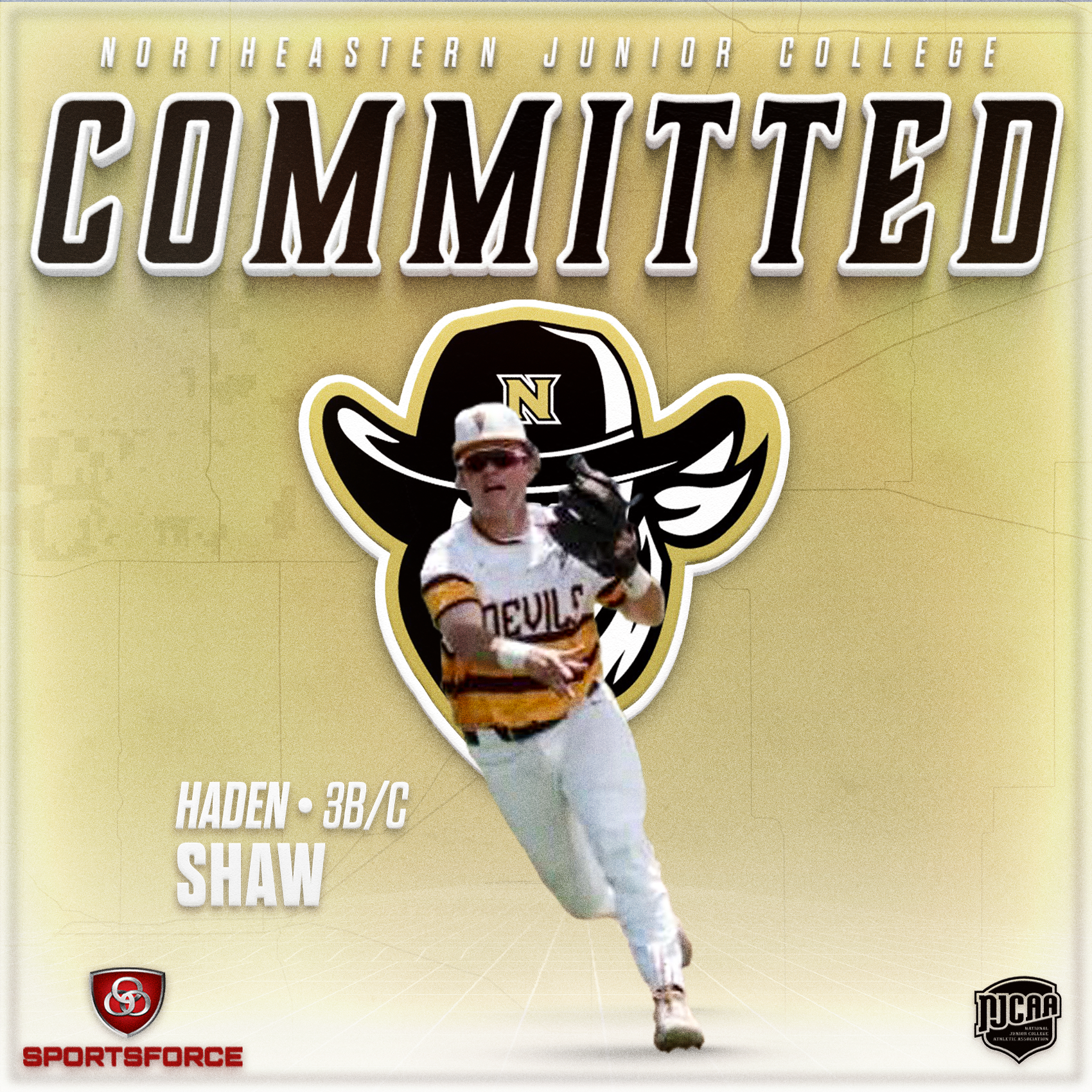 Haden Shaw Athlete Recruiting Story – Committed to Northeastern Junior College